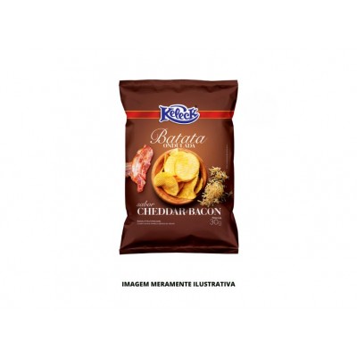 BATATA BACON E CHEEDAR KELECK 1X14X30G